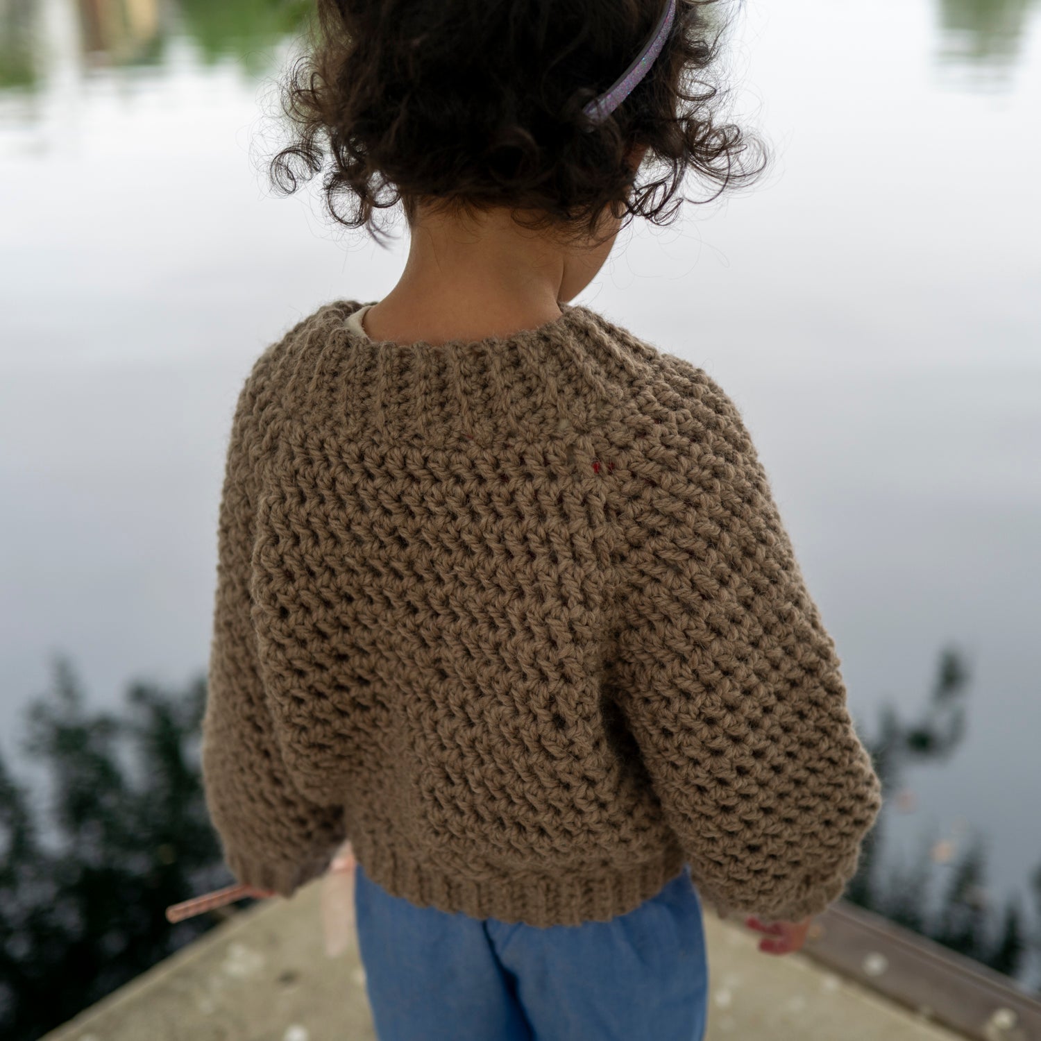 Hand-Crocheted Heirloom Sweater